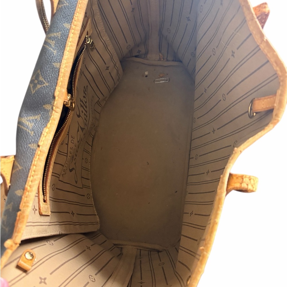 Louis Vuitton Classic Monogram Tote in Brown and Tan PROJECT - Picture 7 of 14